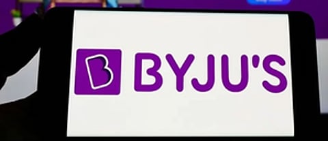 Logo of Byju's app.