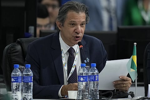Brazil’s finance minister Fernando Haddad