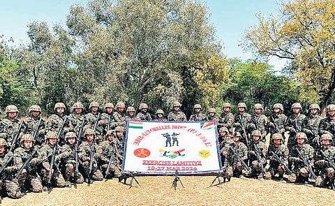 A military exercise with Seychelles defence forces will begin from March 18.