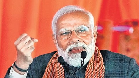 Prime Minister Narendra Modi.