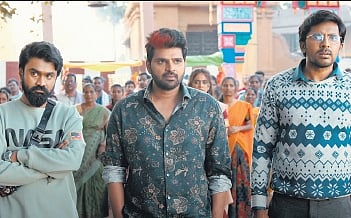 Om Bheem Bush is silly in an enjoyable way, but it’s also disappointing that the film doesn’t attempt strongly enough to go beyond its comfort.