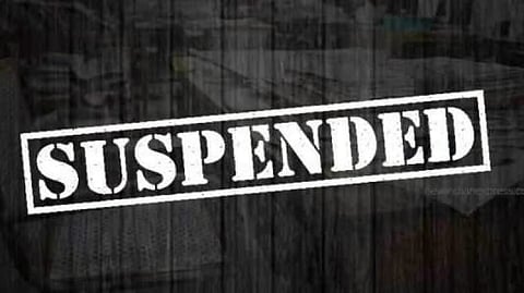 Suspended