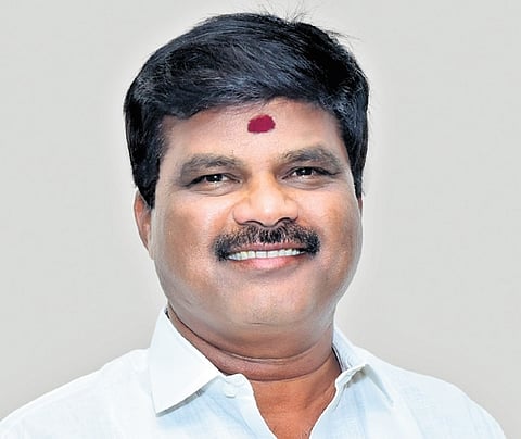 AIADMK Krishnangiri candidate V Jayaprakash.