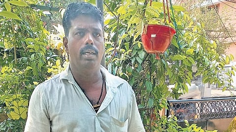 S Ratheesh, a well digging contractor