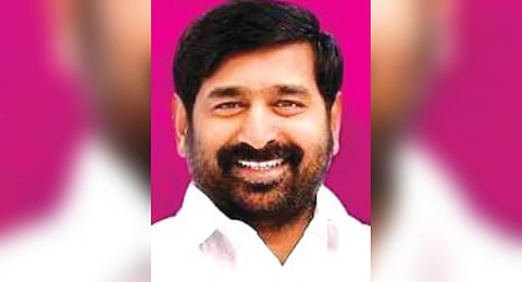 Former minister and MLA G Jagadeesh Reddy of the BRS party