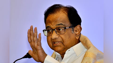 Senior Congress leader P Chidambaram