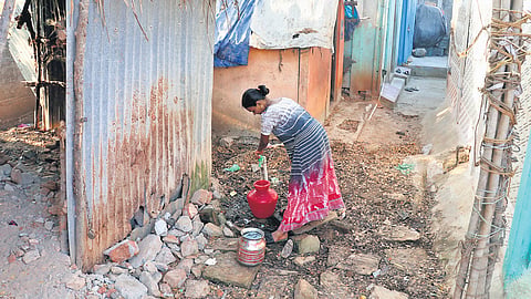 For over three decades, the residents of Puliyansalai have lived in makeshift shelters on land belonging to the Puducherry Housing Board
