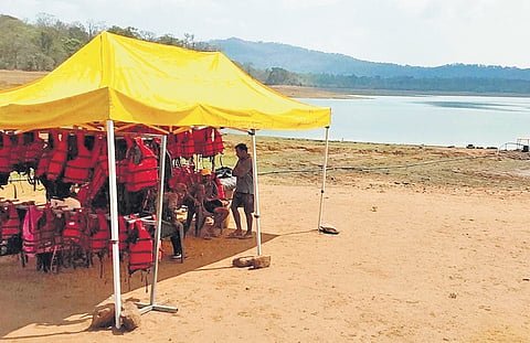 While the water sports were to be inaugurated in a grand manner by the MLA and other public servants, the inauguration was postponed recently following the opposition from residents.