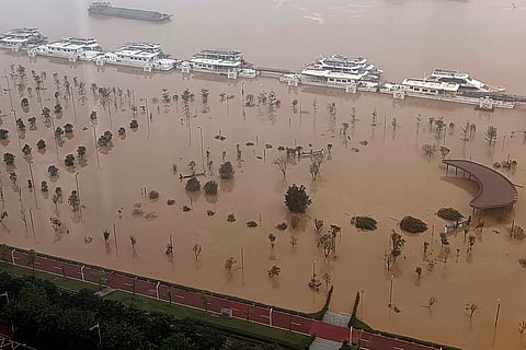 Climate change driven by human-emitted greenhouse gases makes extreme weather events more frequent.
