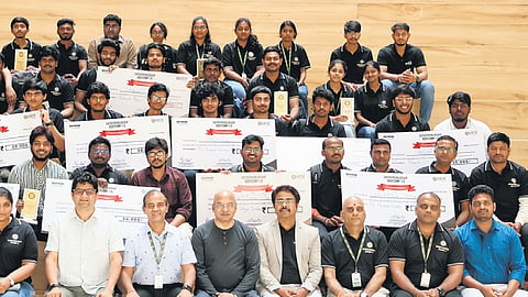 The participants of Entrepreneurship Bootcamp 1.0 Demo Day