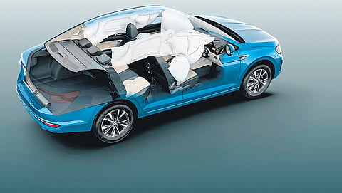 6 airbags becoming new norm among mass volume cars