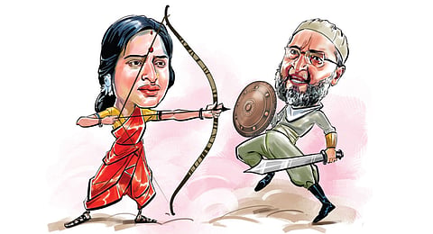 Hyderabad: Despite anti-incumbency, Owaisi is frontrunner