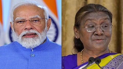PM Modi, President Droupadi Murmu