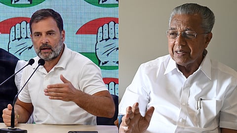 Rahul Gandhi,Pinarayi Vijayan