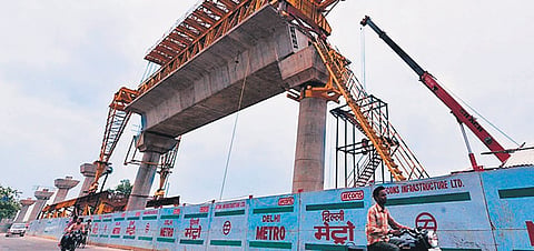 The line runs between Millennium City Centre in Gurgaon and Samaypur Badli.
