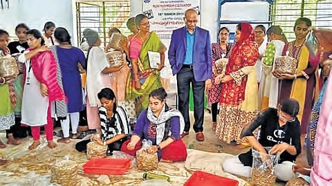 YVU fungiculture prog makes
growers mushroom