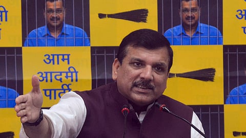 Aam Aadmi Party MP Sanjay Singh.