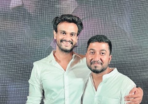 Visakh Subramaniam with Vineeth Sreenivasan