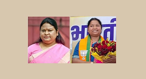 Sita Soren and Geeta Koda