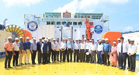 Hi-tech submersible platform inaugurated at Navy hub in Kerala