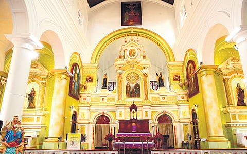 Carmel Hill Monastery in Thiruvananthapuram.