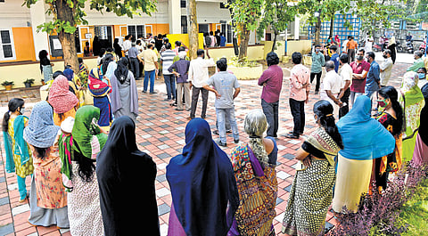 Image of voters used for representational purposes.
