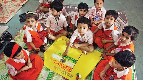 The primary and pre-primary schools under Delhi government will receive Samagra Pitara which will include activities, wall hangings, puzzles, etc to enhance their creative thinking.