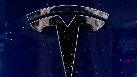 Image of Tesla logo used for representational purposes only.