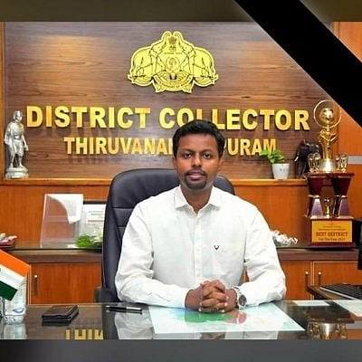 Thiruvananthapuram District Collector Geromic George