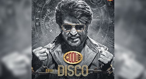 A poster from the film 'Coolie'
