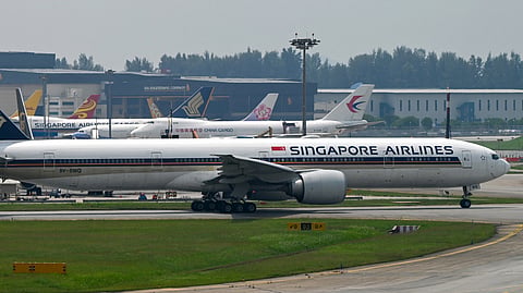 Image of Singapore airlines used for representational purpose.
