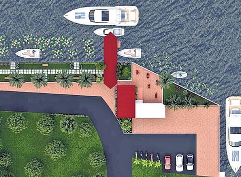 A demonstration of Eloor aqua-tourism project
