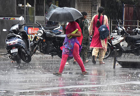 A cyclonic circulation over north Telangana and adjoining areas at an altitude of about 1.5 km is also contributing to atmospheric instability.