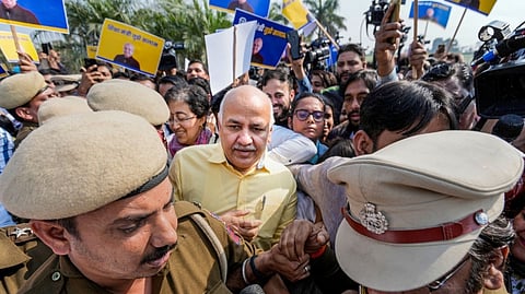 Jailed AAP leader Manish Sisodia.