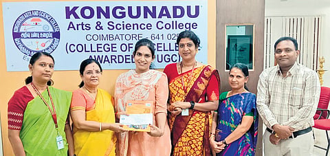 Kongunadu Arts and Science College admitted Ajitha to BSc psychology and will also bear the fee for the duration of the course