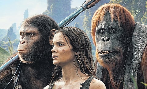 'Kingdom of the Planet of the Apes' movie poster