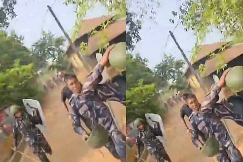 Jhargram BJP candidate Pranat Tudu's convoy allegedly attacked; security personnel hospitalised
