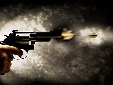 Santosh Singh was near his residence when shots were fired at him by armed men who came to the spot on a motorcycle.