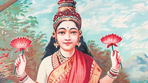 One of Raja Ravi Varma's paintings