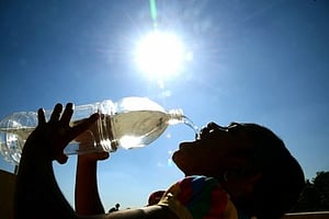 Several other locations also reported extreme heat, with Jankapur in Mancherial, Narsapur in Nirmal and Menoor in Kamareddy registering 44.2°C each.