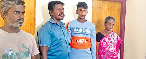 Chinnadurai and his sister had to shift schools after the incident