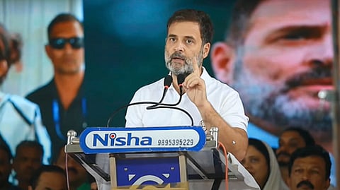 Congress leader Rahul Gandhi