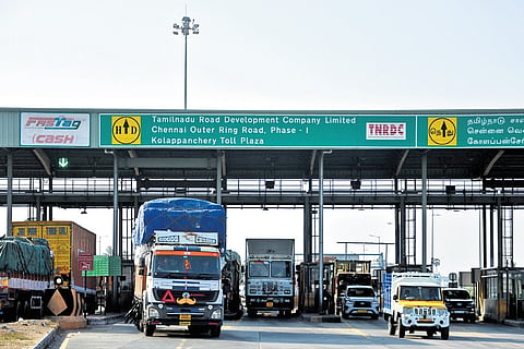 Toll plaza