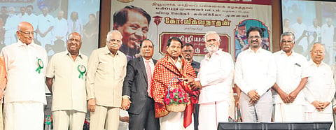 Tamil Iyakkam lauds VIT chancellor for receiving honorary doctorate