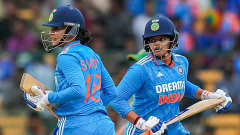 Indian batters Smriti Mandhana and Shafali Verma
