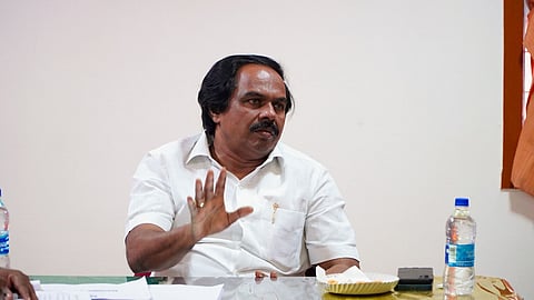 Minister for Milk and Diary Development T Mano Thangaraj