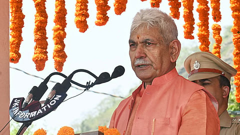 Jammu and Kashmir Lieutenant Governor Manoj Sinha