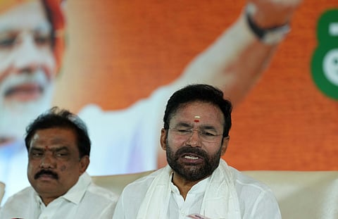 Telangana BJP president G Kishan Reddy