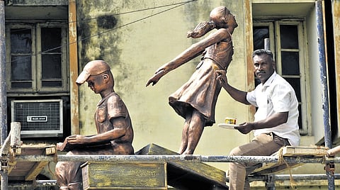 N Rajkumar has designed and crafted ornamental decorative sculptures for several customers in Coimbatore