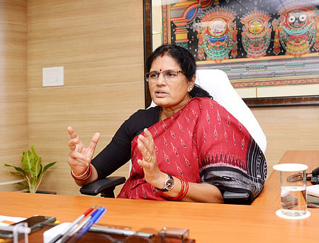 Odisha Deputy Chief Ministers and Tourism Minister Smt. Pravati Parida.